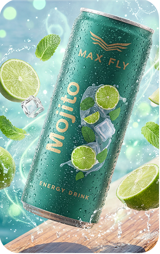 Max Fly Mojito Enerji İçeceği 250ml