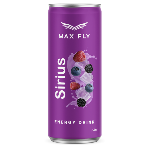 Max Fly Sirius Enerji İçeceği 250ml